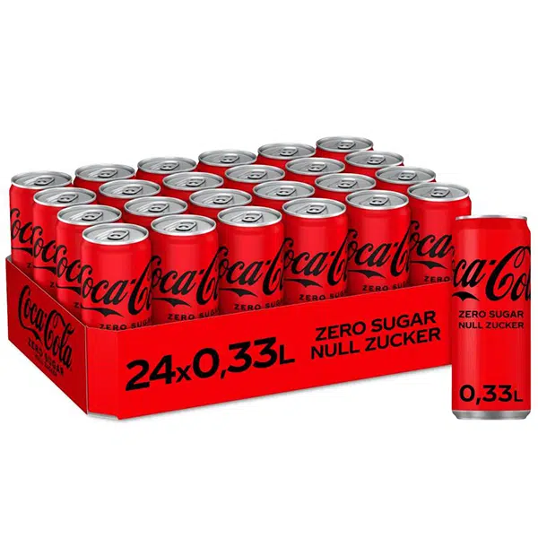 Coca-Cola Zero – 24 x 33 cl Slim Dose – Bild 2