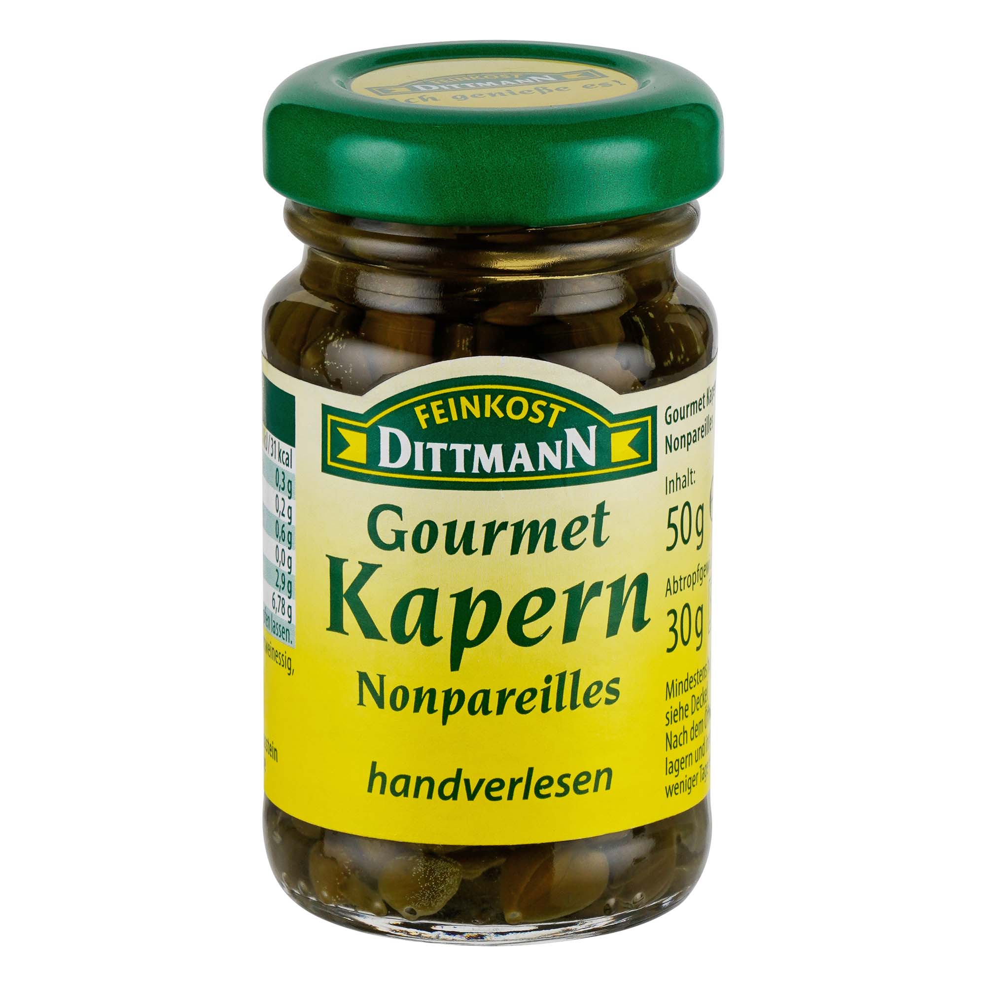 Feinkost Dittmann Kapern Nonpareilles 50g