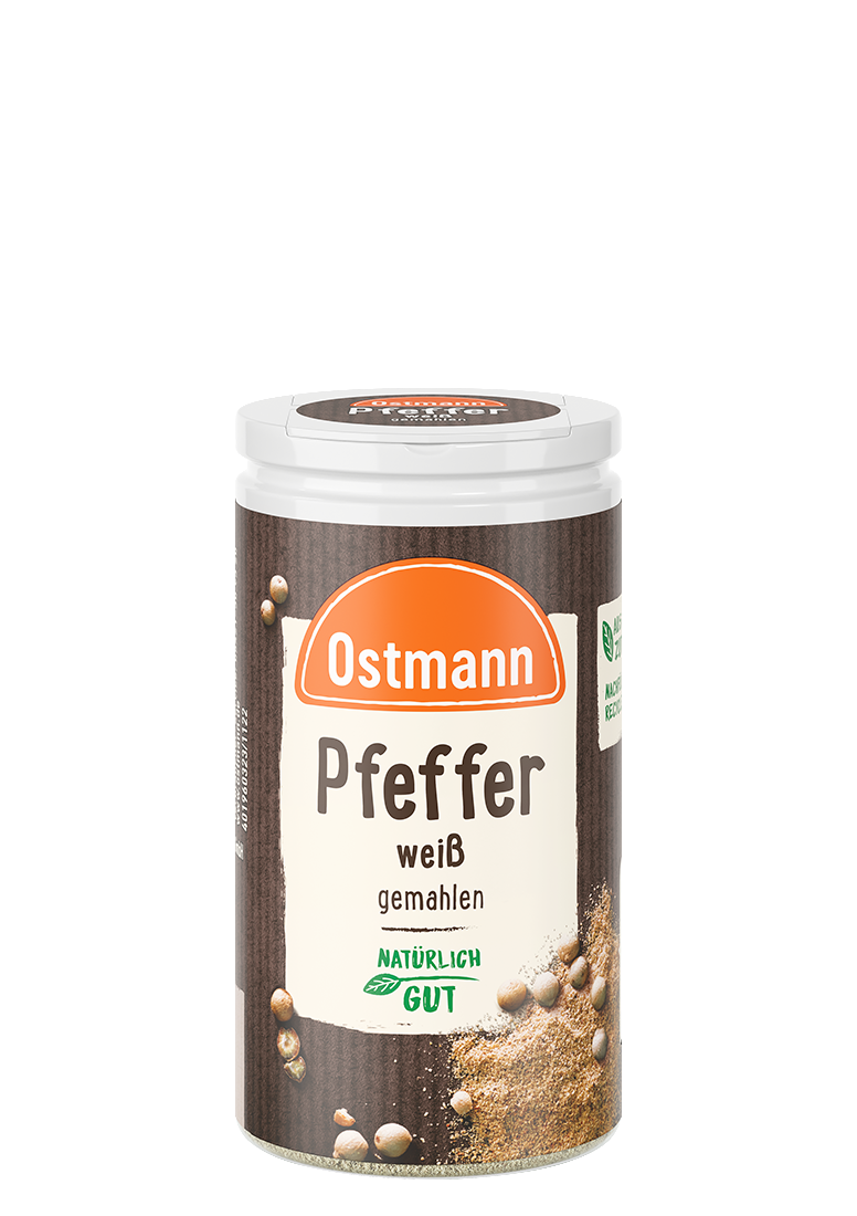 Ostmann Pfeffer weiß gemahlen 45g